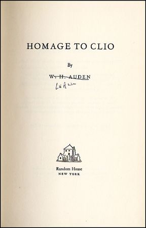 Lot #674 W. H. Auden - Image 1