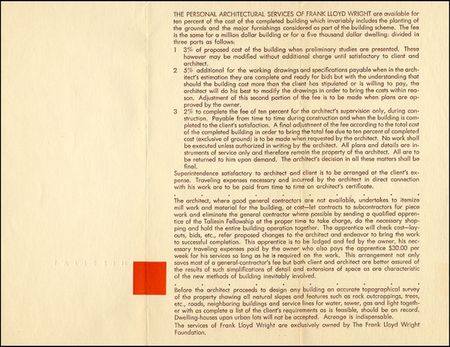 Lot #790 Frank Lloyd Wright - Image 2