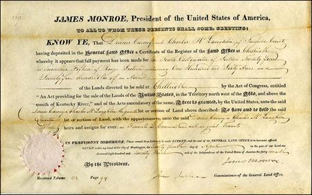 Lot #89 James Monroe - Image 2