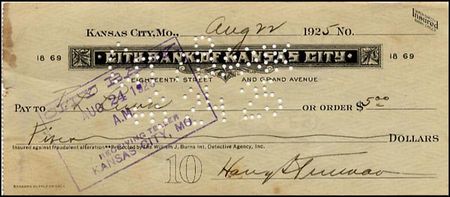 Lot #127 Harry S. Truman - Image 1