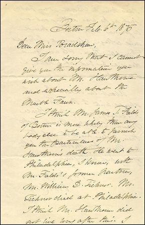Lot #716 Oliver Wendell Holmes, Sr - Image 2