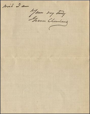 Lot #17 Grover Cleveland