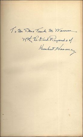Lot #61 Herbert Hoover - Image 1