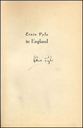 Lot #519 Ernie Pyle - Image 1