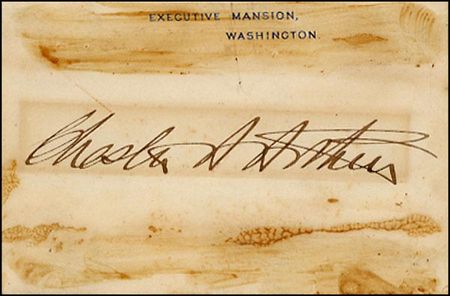 Lot #2 Chester A. Arthur