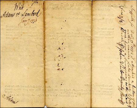 Lot #1 John Adams - Image 2