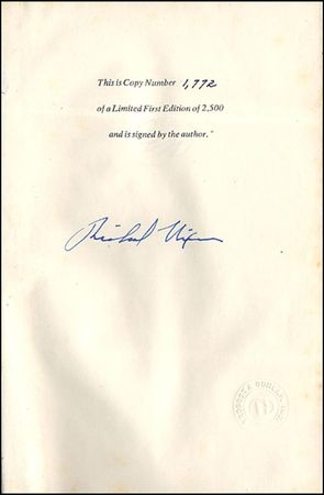 Lot #91 Richard Nixon - Image 1