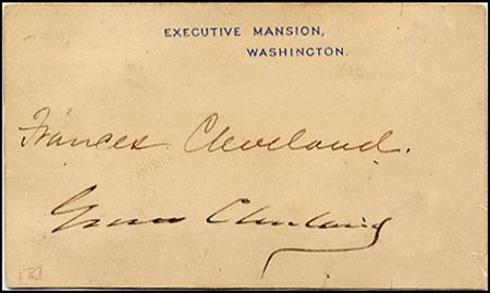Lot #20 Grover and Frances Cleveland