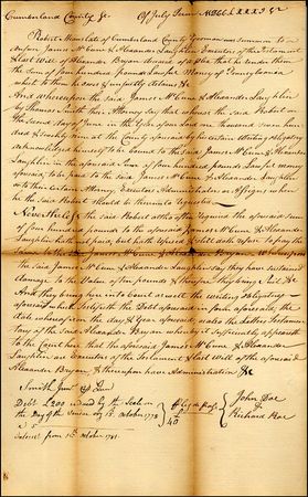 Lot #192 Declaration of Independence: Smith, James - Image 2
