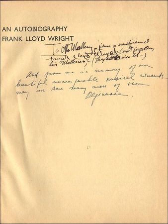 Lot #791 Frank Lloyd Wright - Image 1