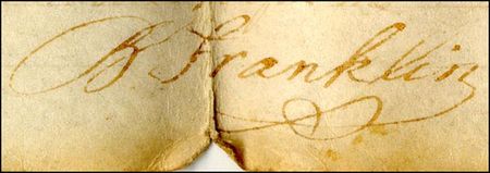 Lot #221 Benjamin Franklin - Image 1