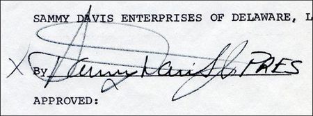 Lot #1432 Sammy Davis Jr - Image 2