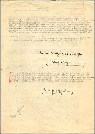 Lot #573 Winifred Wagner - Image 1