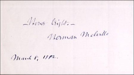 Lot #739 Herman Melville - Image 1