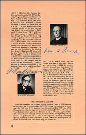 Lot #348 Supreme Court Justices - Image 2