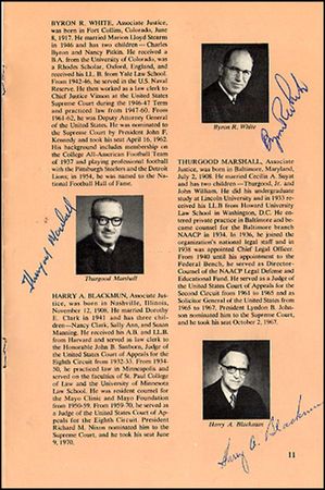 Lot #348 Supreme Court Justices - Image 3