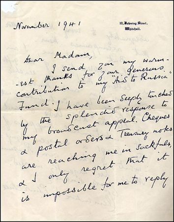 Lot #183 Clementine Churchill - Image 2