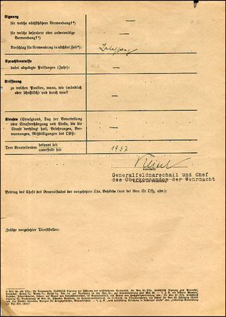 Lot #472 Wilhelm Keitel - Image 1