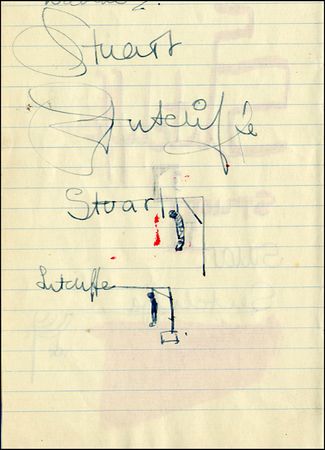Lot #921 Beatles: Sutcliffe, Stuart - Image 1