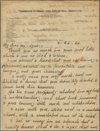 Lot #175 George Washington Carver - Image 2