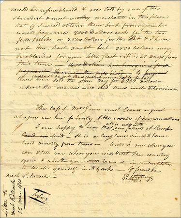 Lot #422 Eli Whitney - Image 1