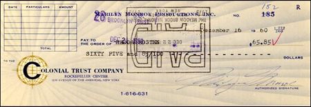 Lot #2154 Marilyn Monroe - Image 1