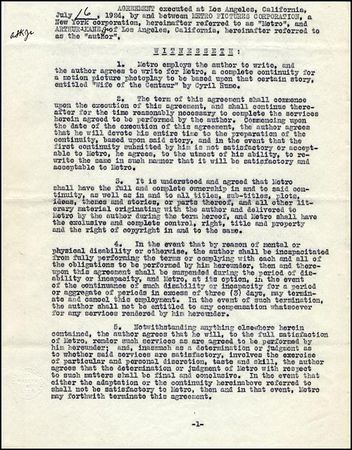 Lot #2458 Irving Thalberg - Image 3