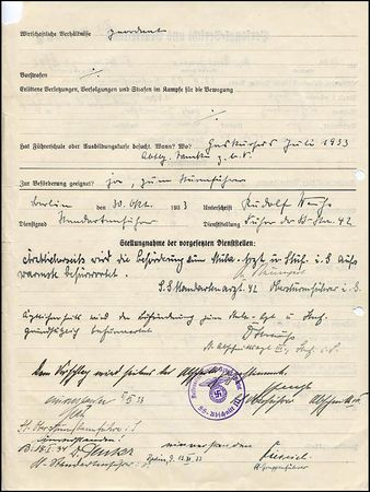 Lot #459 Josef Dietrich - Image 1