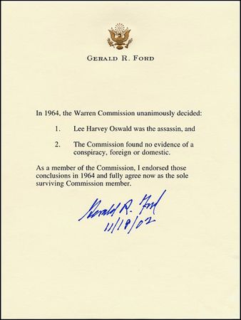 Lot #38 Gerald Ford