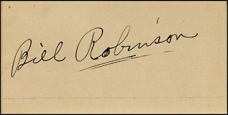 Lot #2300 Bill Robinson - Image 1