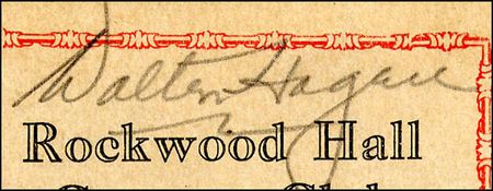 Lot #2707 Walter Hagen and Johnny Farrell - Image 1