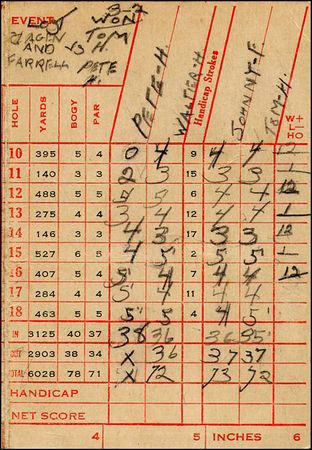 Lot #2707 Walter Hagen and Johnny Farrell - Image 2