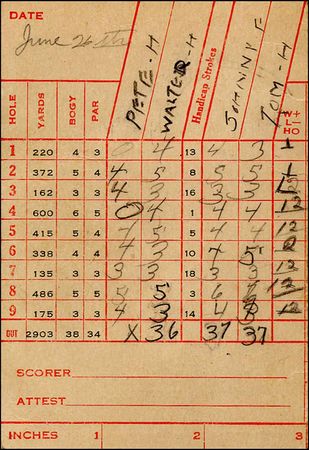 Lot #2707 Walter Hagen and Johnny Farrell - Image 3