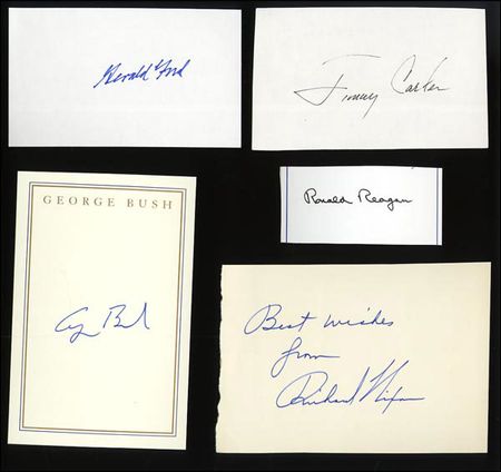 Lot #37 Five Presidents - Image 1