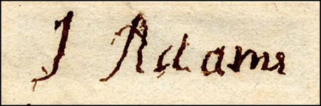 Lot #1 John Adams
