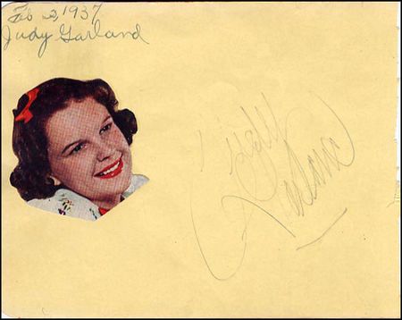 Lot #1744 Judy Garland and Warner Oland - Image 1