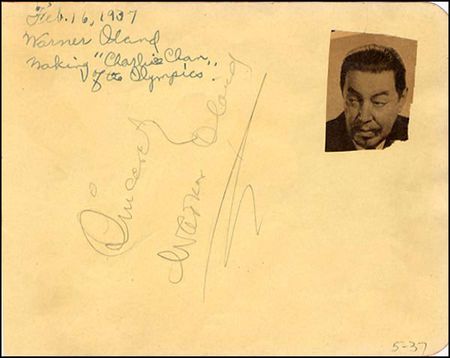 Lot #1744 Judy Garland and Warner Oland - Image 2
