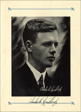 Lot #667 Charles Lindbergh - Image 1