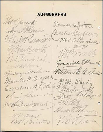 Lot #402 Turn of the Century (20th) Autographs - Image 2