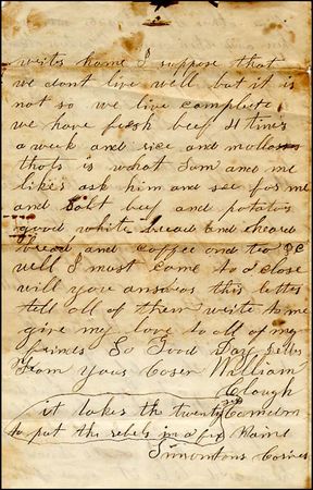 Lot #597 Soldier’s Letter - Image 2