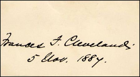 Lot #22 Grover and Frances Cleveland - Image 2