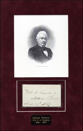 Lot #35 Millard Fillmore