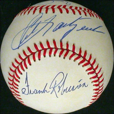 Lot #2628  Baseball: Triple Crown Winners - Image 2