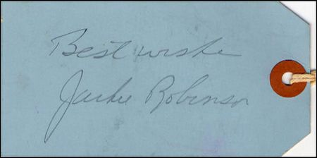 Lot #2813 Jackie Robinson - Image 1