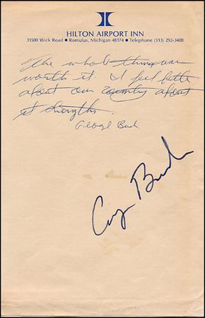 Lot #8 George Bush