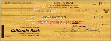 Lot #1179 Lucille Ball and Desi Arnaz - Image 1