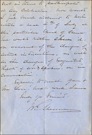 Lot #491 William T. Sherman - Image 2