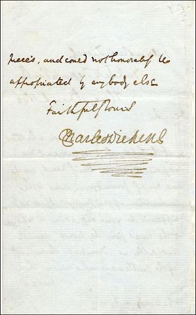 Lot #609 Charles Dickens - Image 1