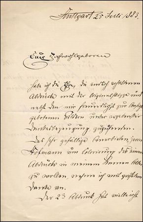 Lot #579 Ferdinand von Zeppelin - Image 2