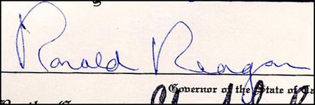 Lot #102 Ronald Reagan - Image 1